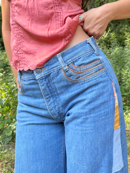 Brittania Star Quilt Jeans 💗