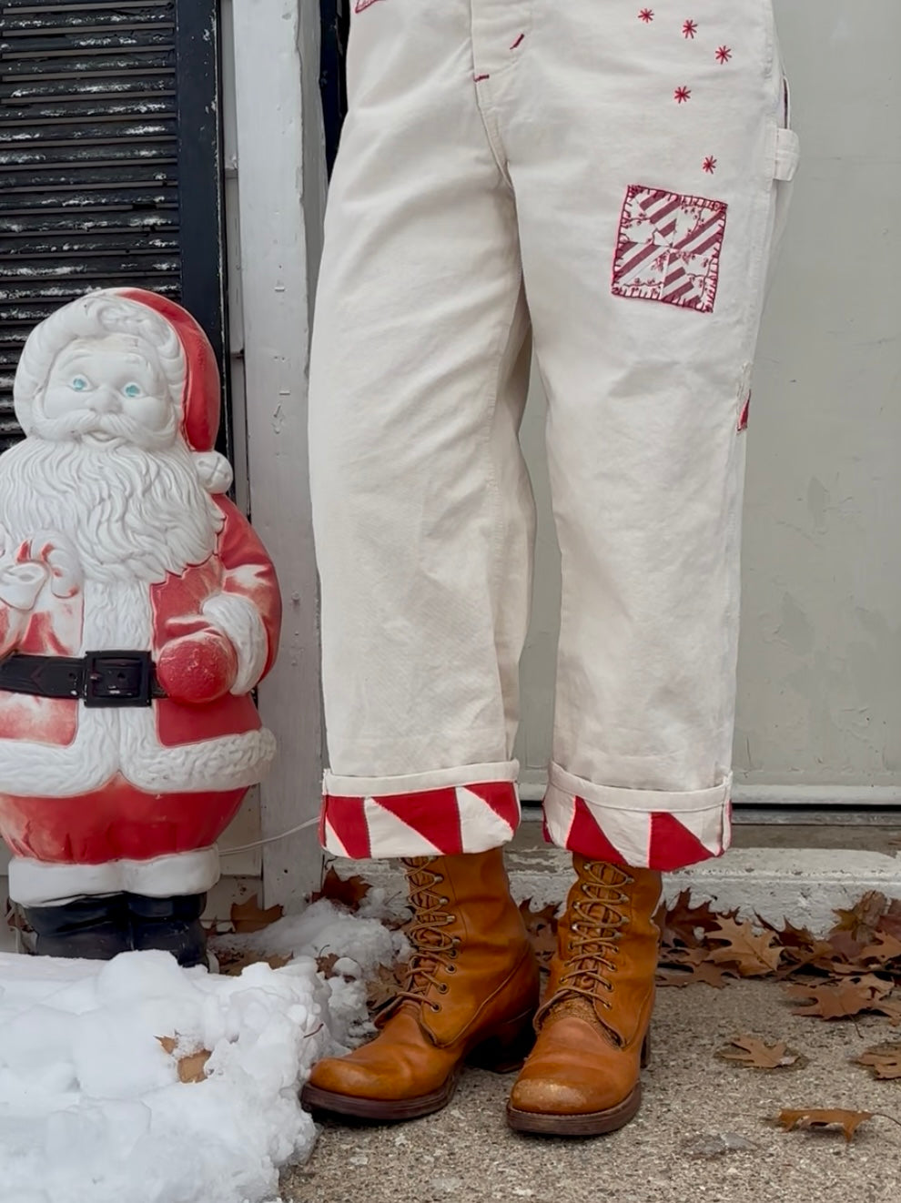 White Big Mac Overalls ❆