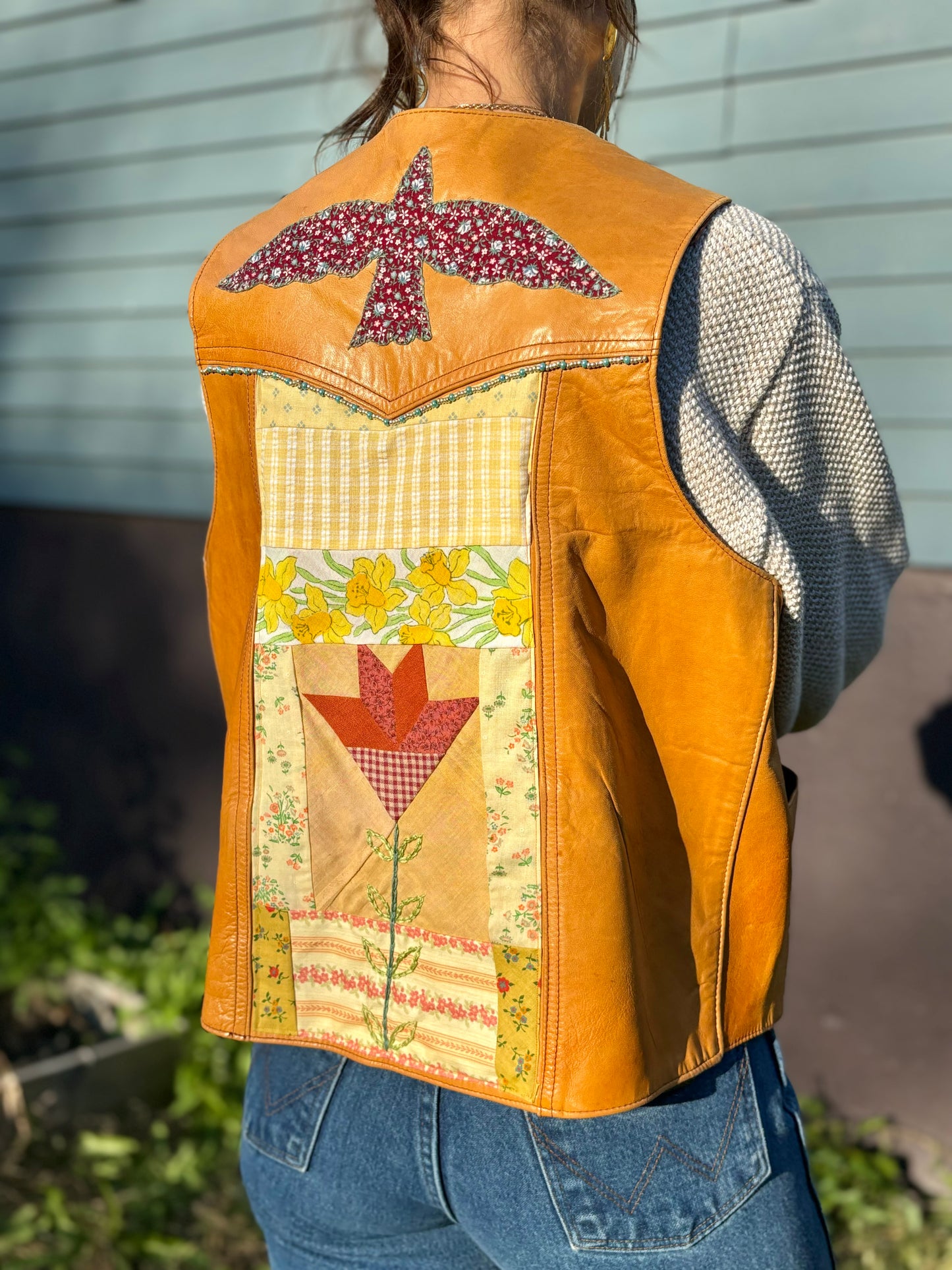 October Rose Vest