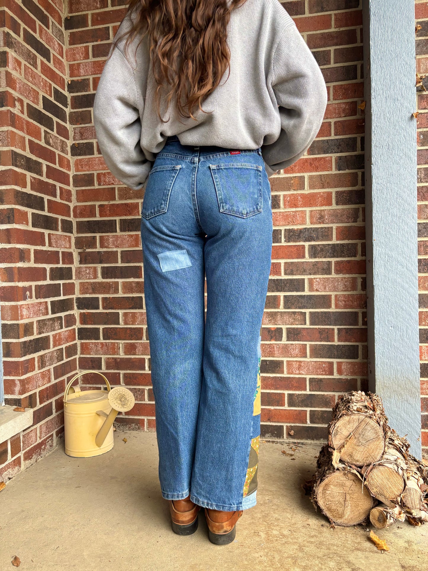 Pine Green Pinwheel Wranglers