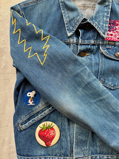 1970s Maverick Patched & Embroidered Jacket