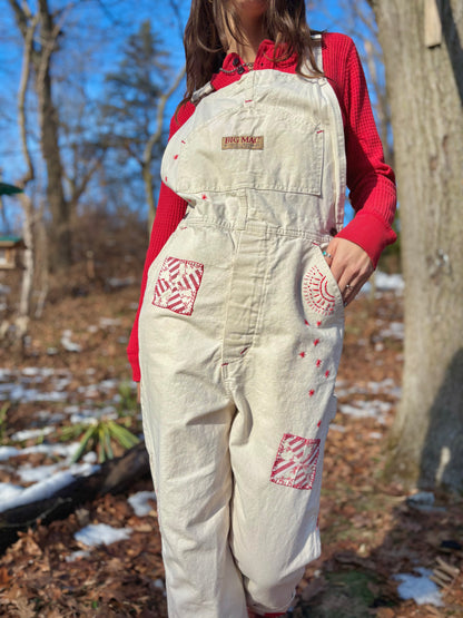 White Big Mac Overalls ❆