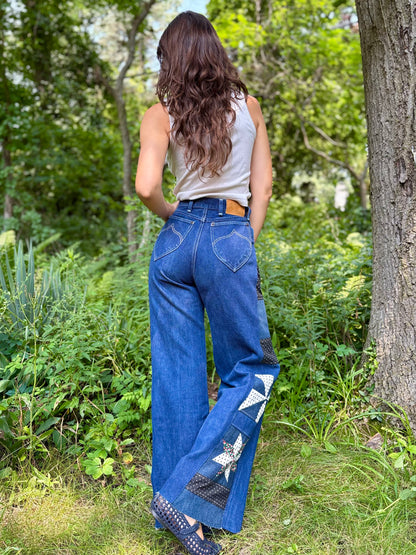 Polka Dot Star & Pinwheel Wranglers