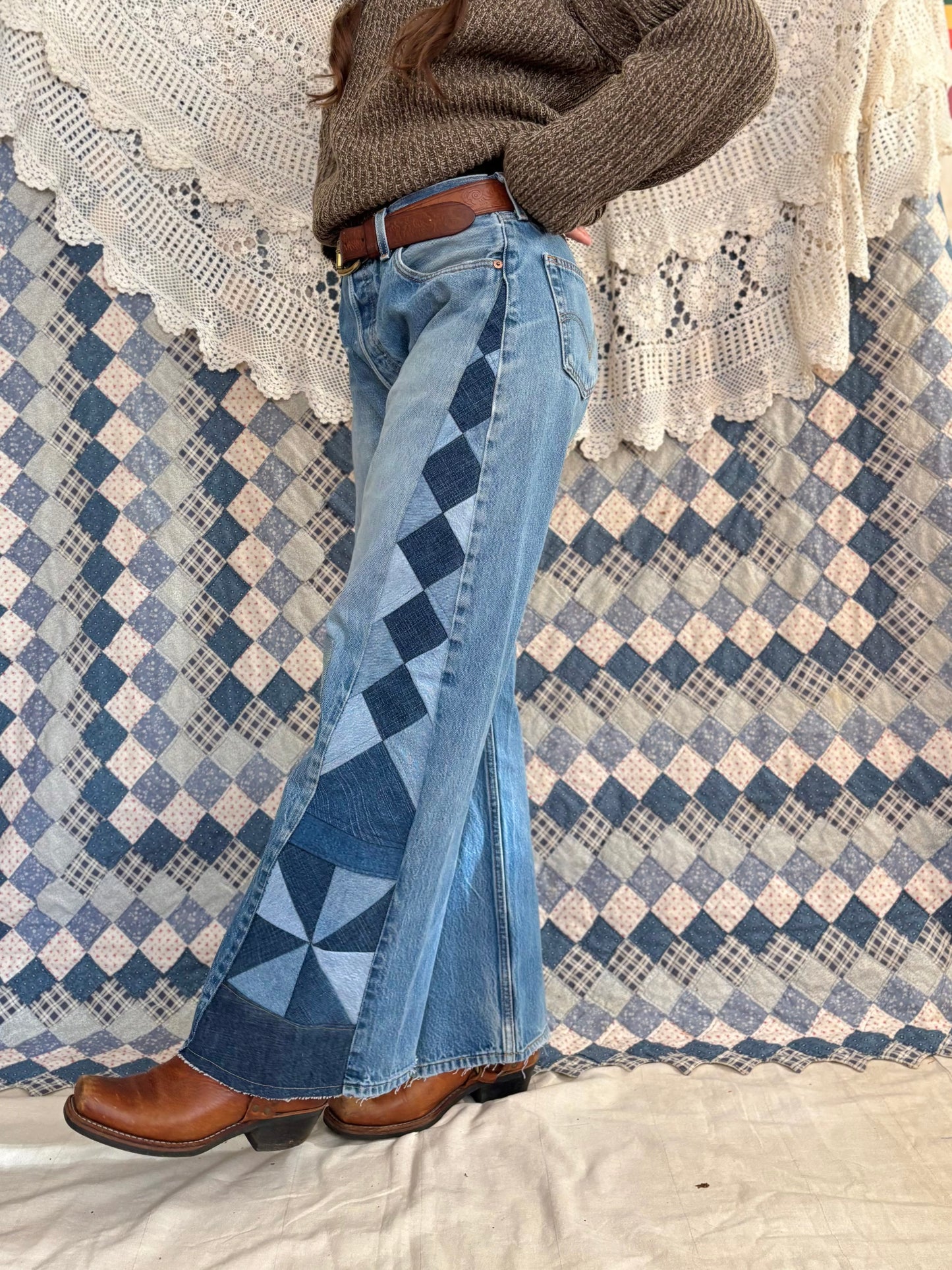 Diamond Pinwheel Levi's 501 XX