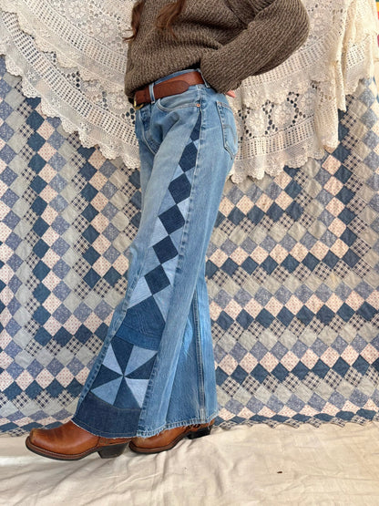 Diamond Pinwheel Levi's 501 XX