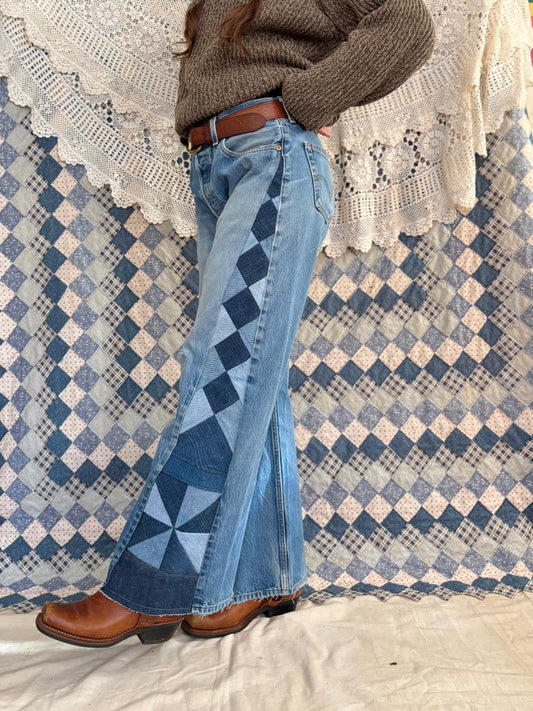 Diamond Pinwheel Levi's 501 XX