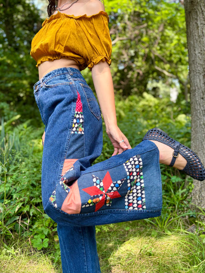 Pear Star & Pinwheel Chic Jeans