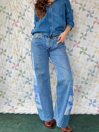 Patchwork Blue Star Levi's