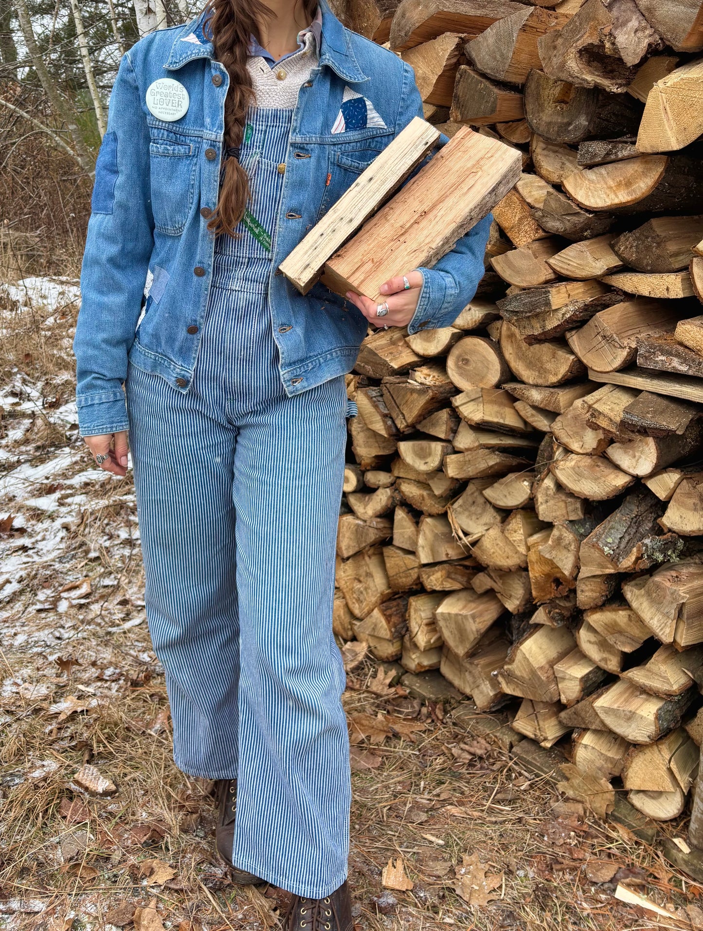 Calico Orange Tab Levi's Jacket