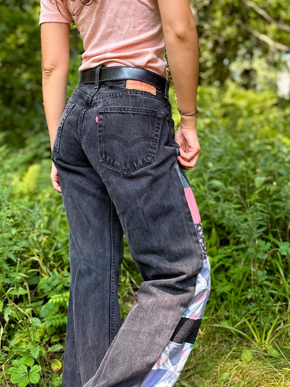 Black Pinwheel Levi's
