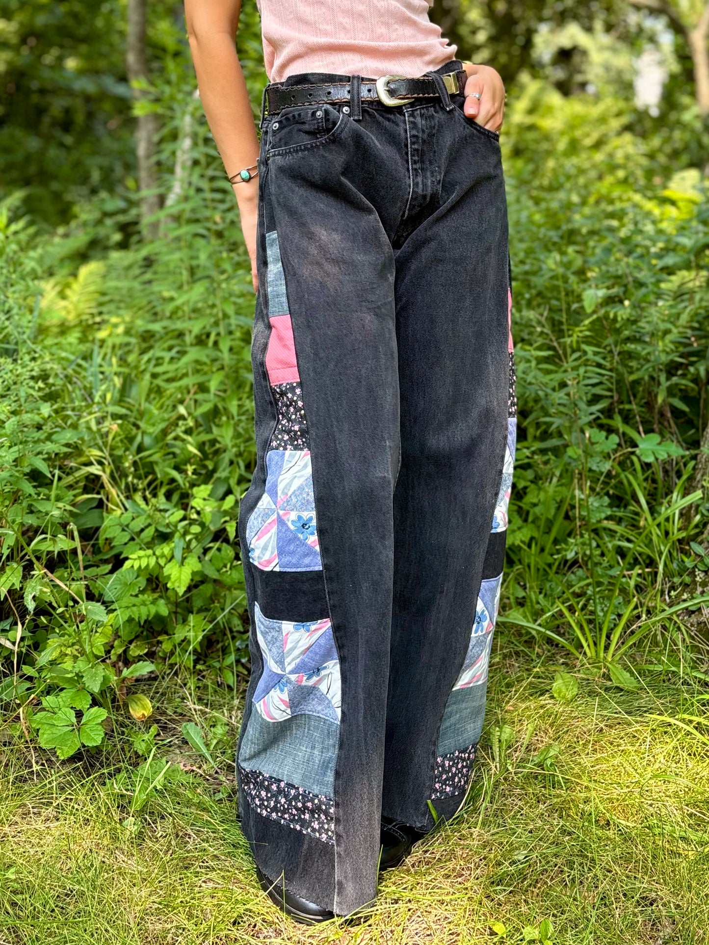 Black Pinwheel Levi's