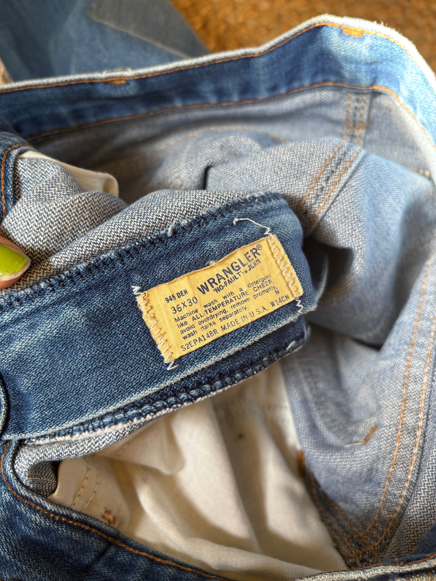 Star & Pinwheel 70s Wranglers