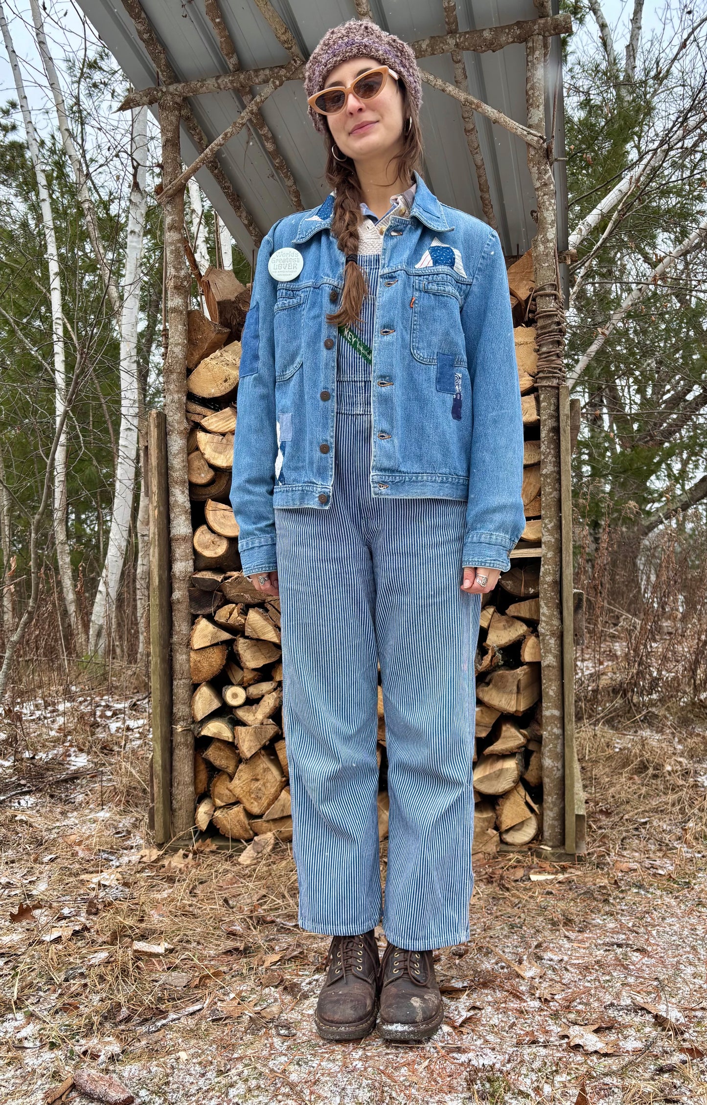 Calico Orange Tab Levi's Jacket