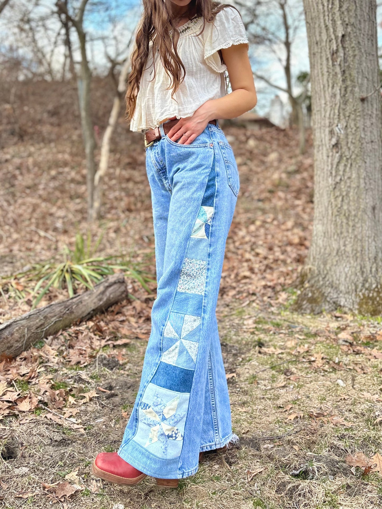 Sky Blue Star Pinwheel  Levi's