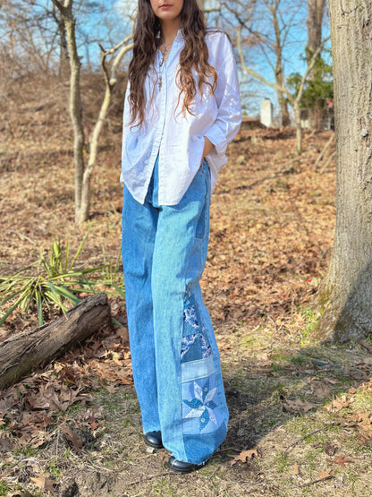 Blue Star Pinwheel Lees