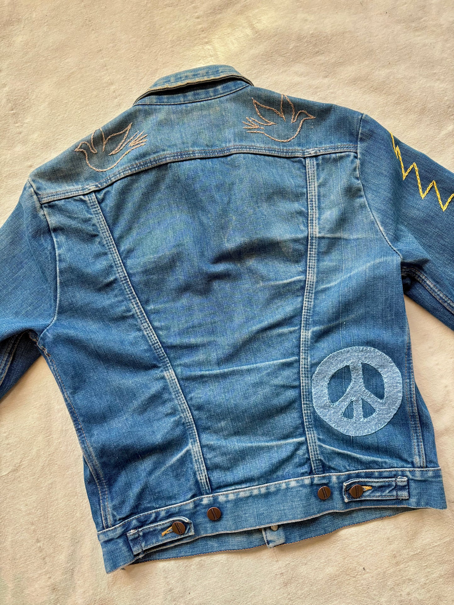 1970s Maverick Patched & Embroidered Jacket