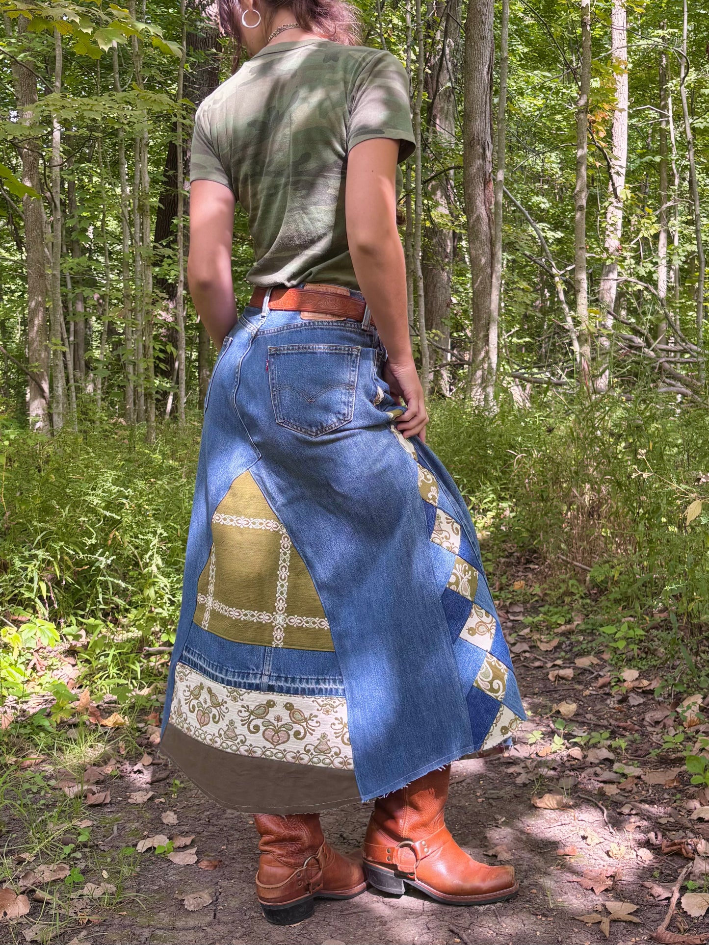 Levi's Quilt Skirt 🌿