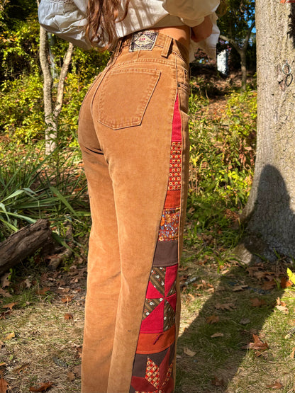 Ochre Express Star & Pinwheel Jeans