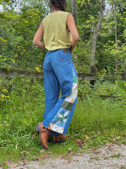 Star & Pinwheel 70s Wranglers