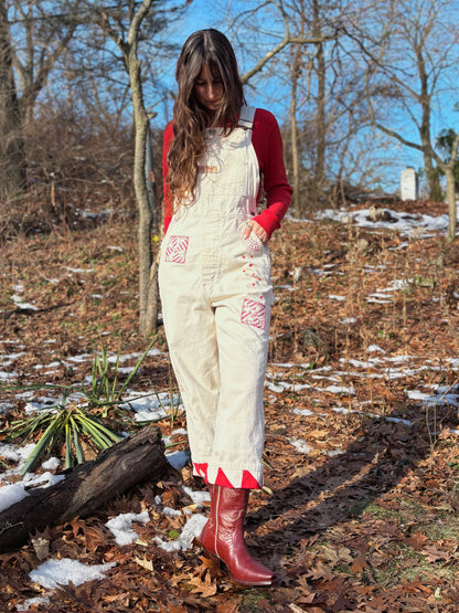 White Big Mac Overalls ❆