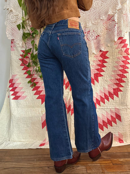 Minimal Patched Levi's 517s