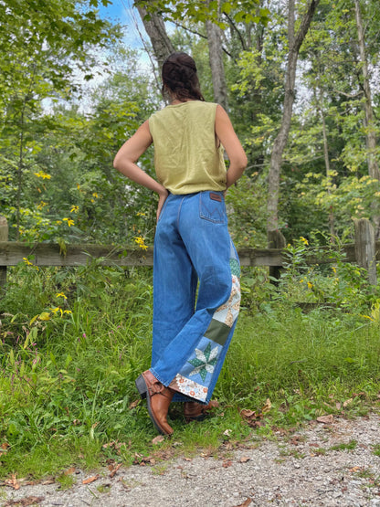 Star & Pinwheel 70s Wranglers