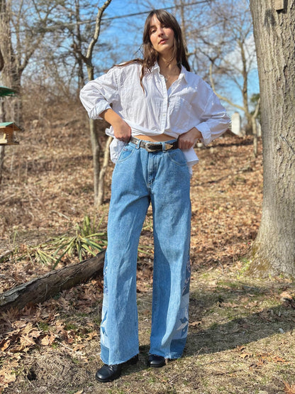 Blue Star Pinwheel Lees