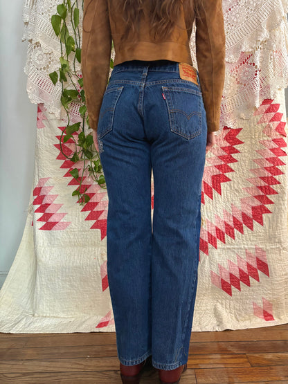 Minimal Patched Levi's 517s