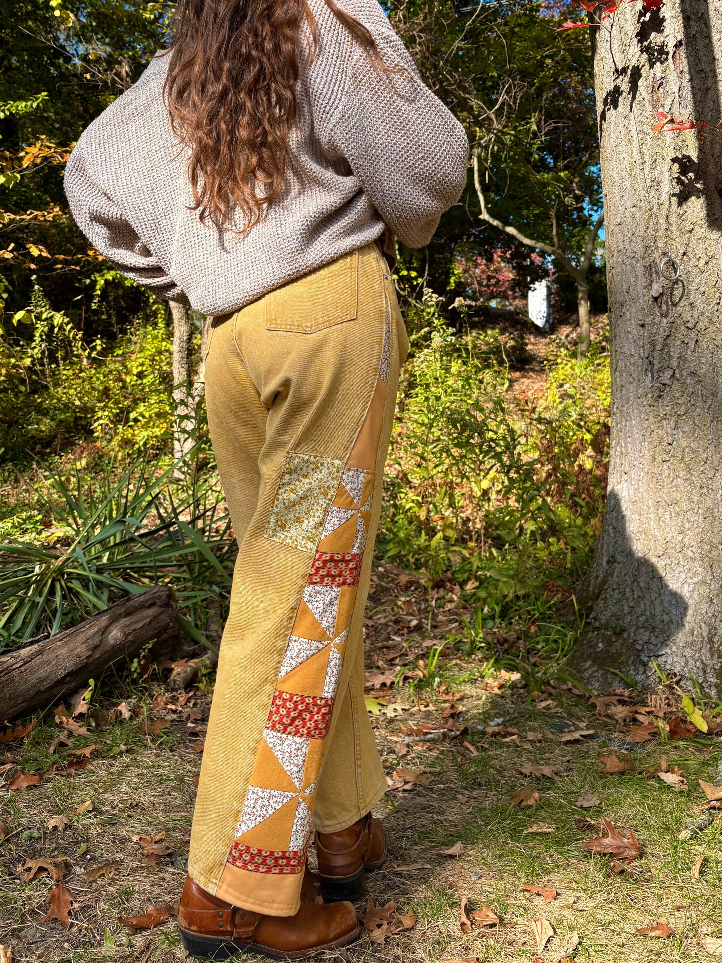 Goldenrod yellow Pinwheel Jordache Corduroys