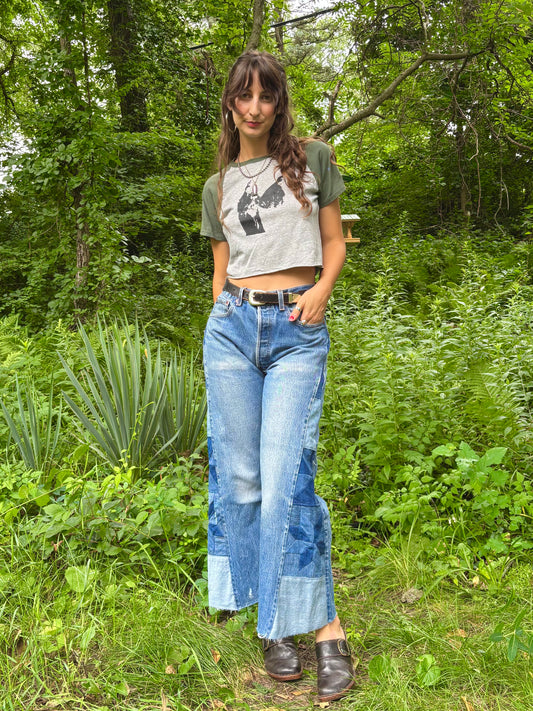 Star & Pinwheel Levi's 501s