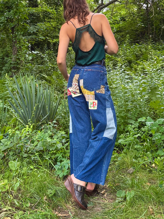 Patched Bum H.I.S Jeans