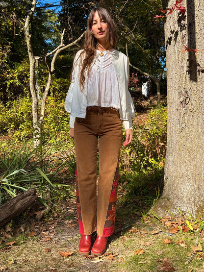 Ochre Express Star & Pinwheel Jeans