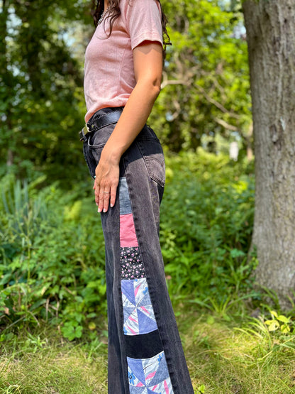 Black Pinwheel Levi's