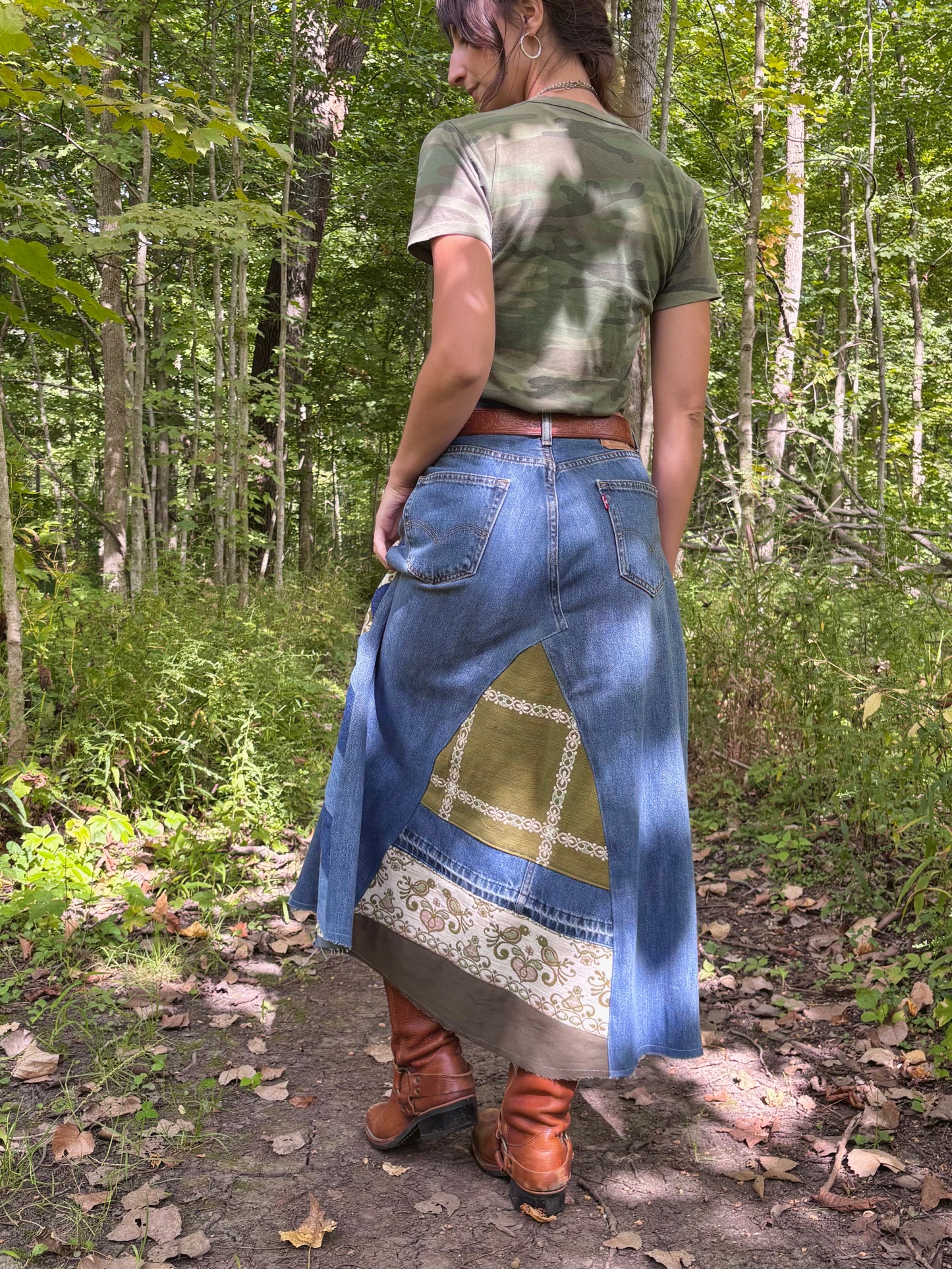 Levi's Quilt Skirt 🌿
