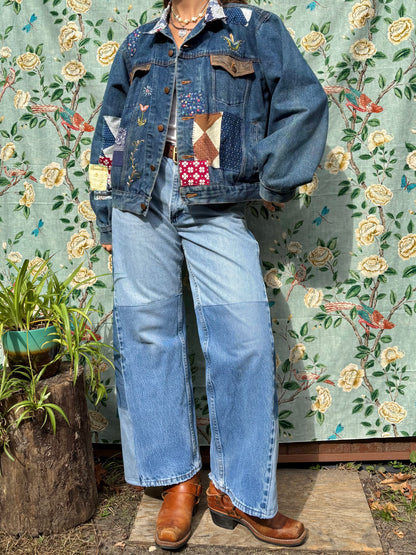Plain Jane Patched Bum Lee's