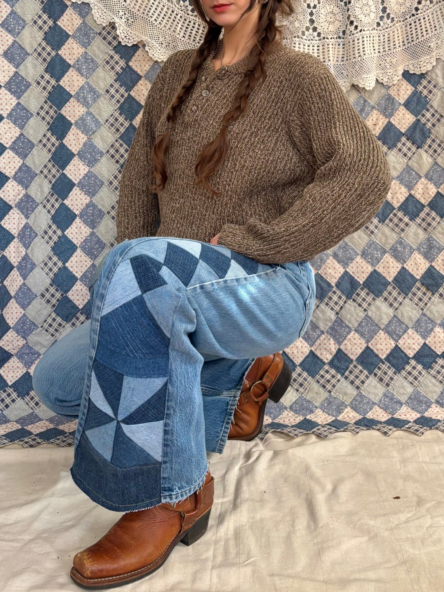 Diamond Pinwheel Levi's 501 XX