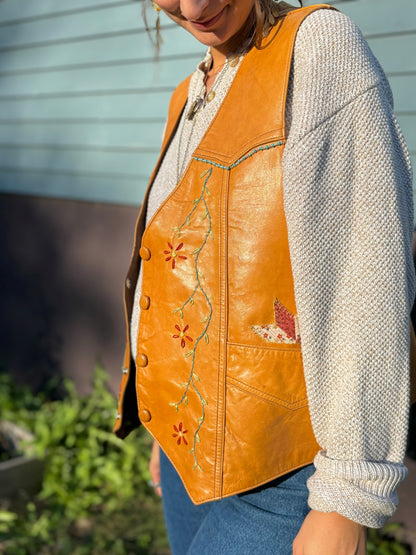 October Rose Vest