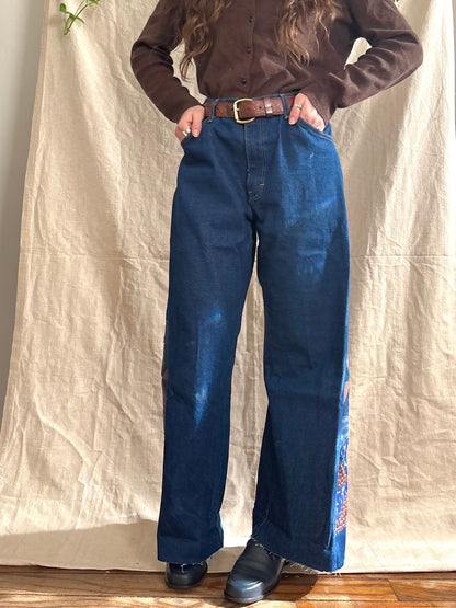 Cocoa & Indigo Pinwheel Dickies