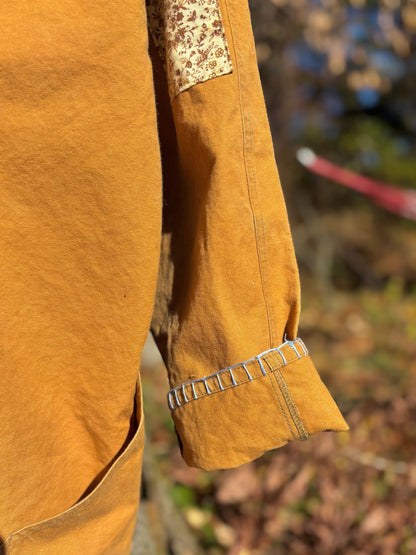 𓆟 Embroidered & Patched Canvas Barn Coat
