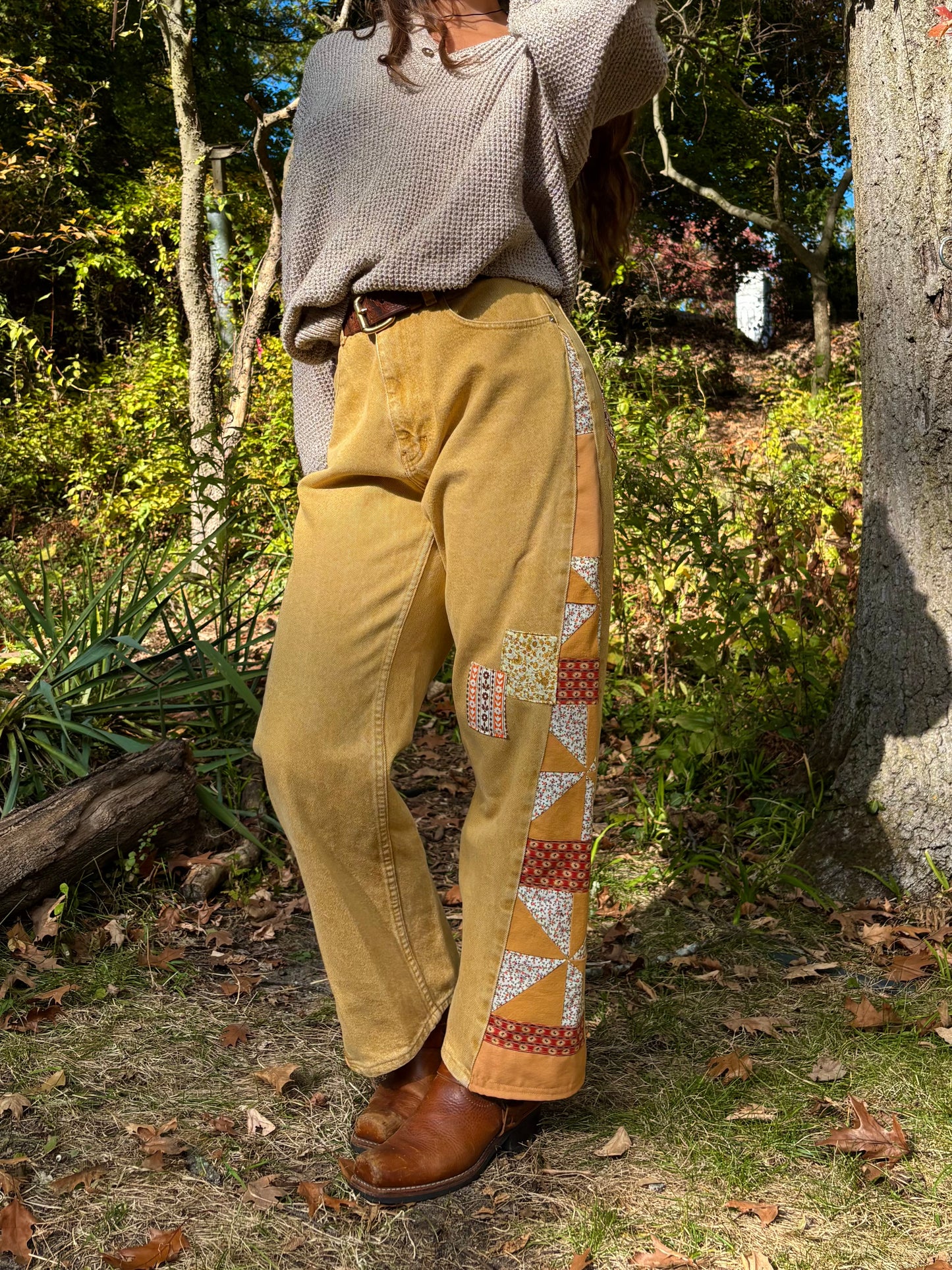 Goldenrod yellow Pinwheel Jordache Corduroys