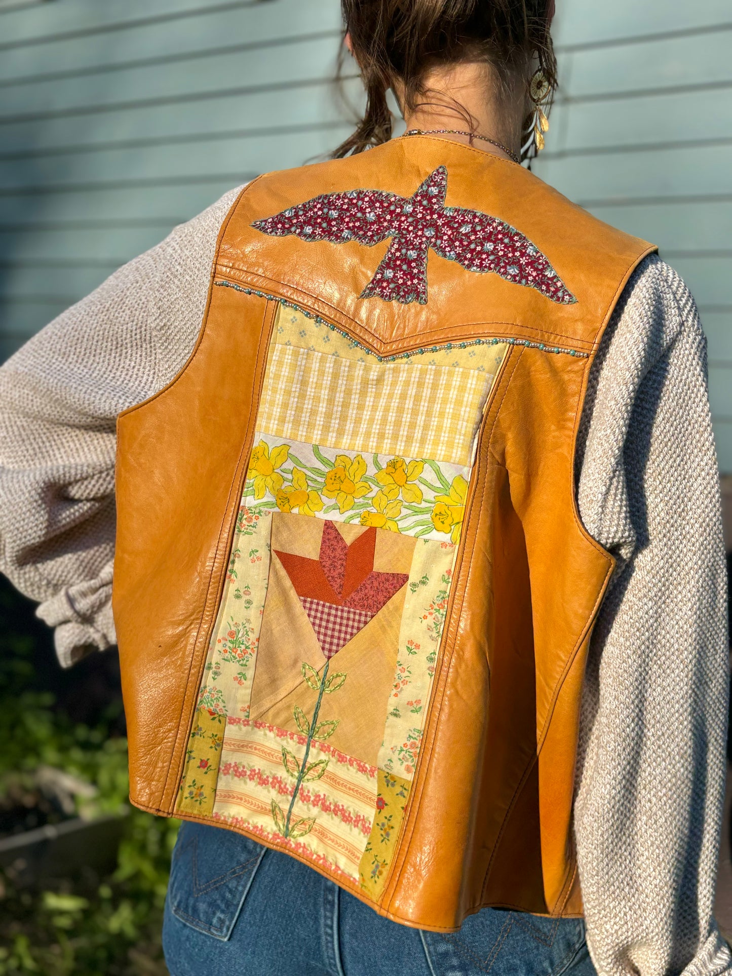 October Rose Vest