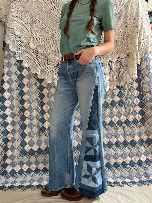 Star & Pinwheel Levi's 501 xx