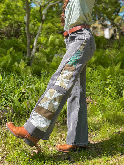 Sage Green Pinwheel Rustlers