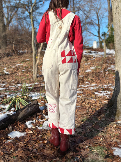 White Big Mac Overalls ❆