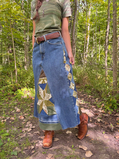 Levi's Quilt Skirt 🌿