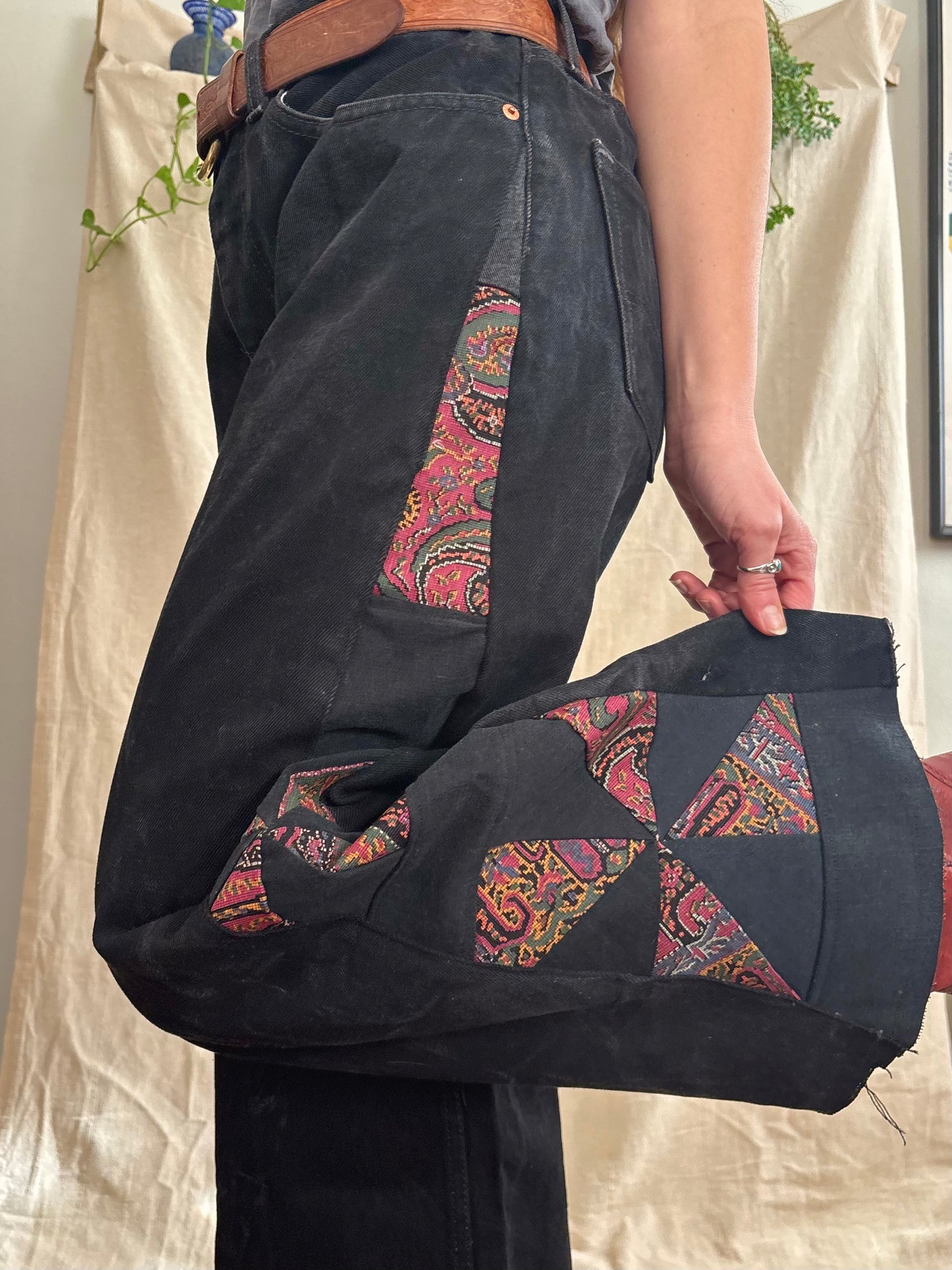 Black Pinwheel Levi's