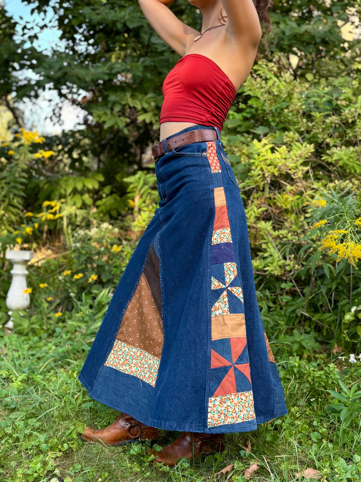 Pinwheel Lee Maxi Skirt