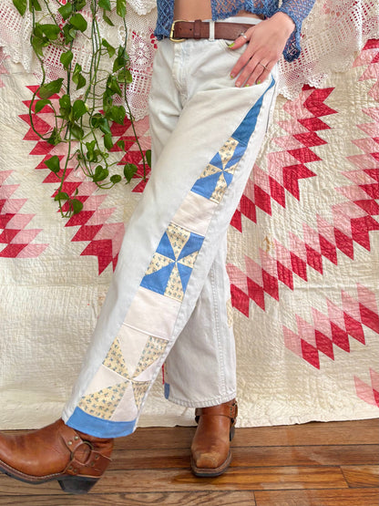 Ice Blue Pinwheel Lees