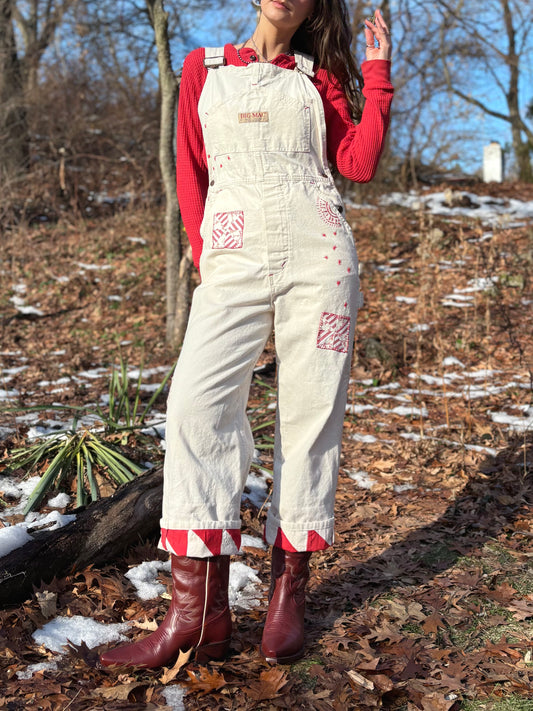White Big Mac Overalls ❆