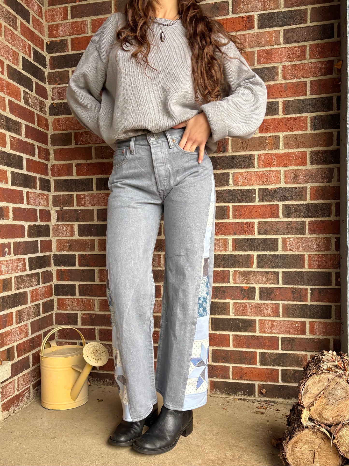 Blue-Gray Star Levi's 501s